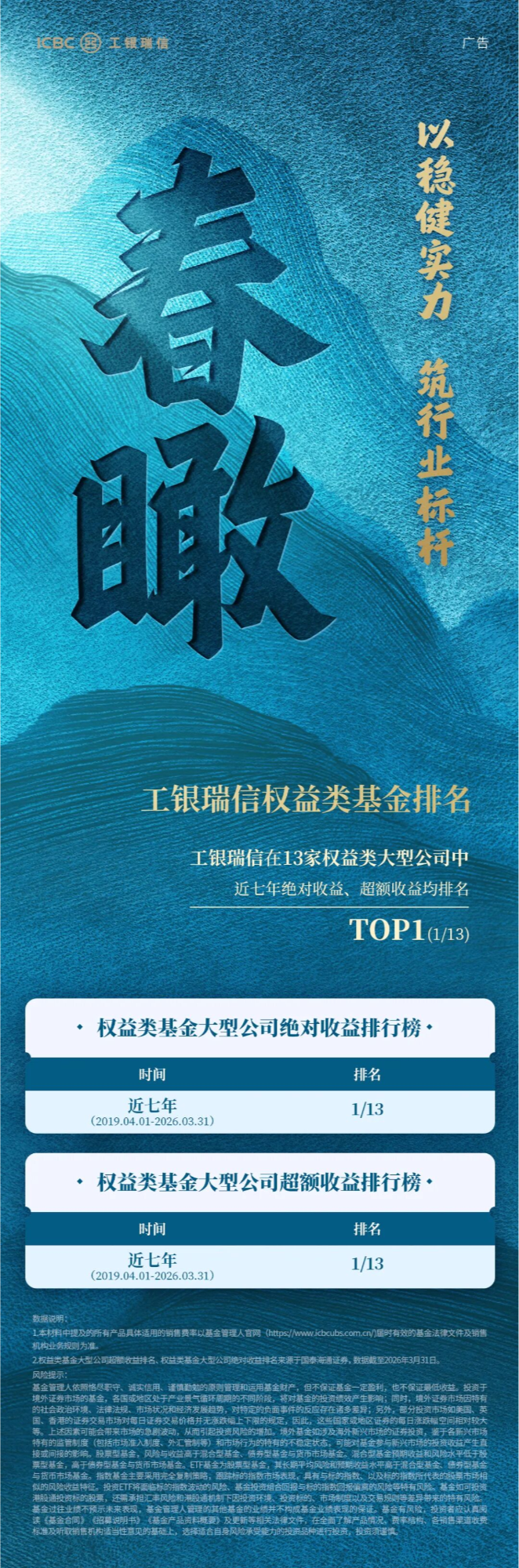 2026年首季收官工银瑞信以平台化实力书写中长期答卷(图1)